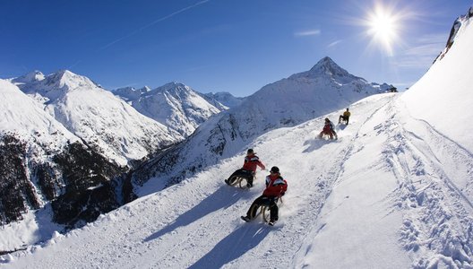 Rodeln im Ötztal